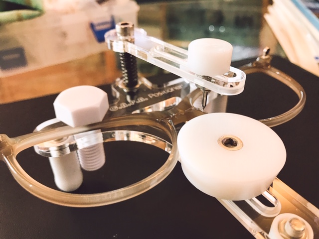 眼鏡のフレーム磨き、新仕上げ